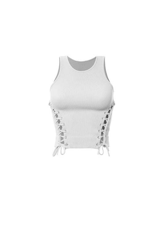 LACE UP TOP