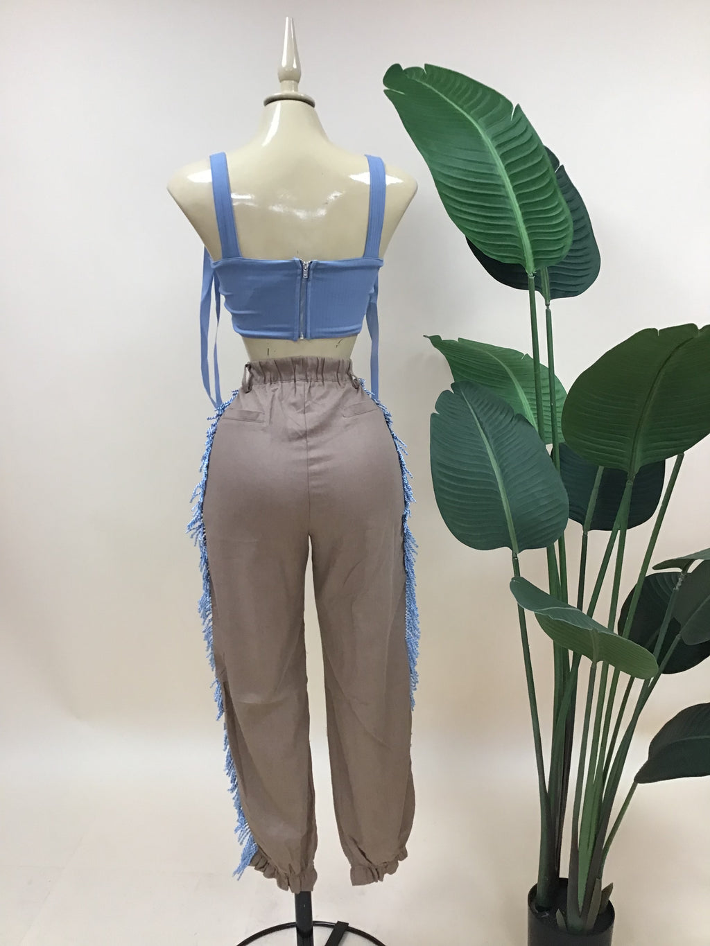 FRINGE CARGO PANT