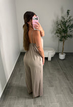 CLARIBEL JUMPSUIT (TAUPE)