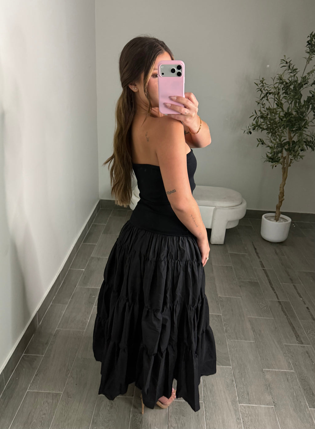 SANTORINI DRESS (BLACK)