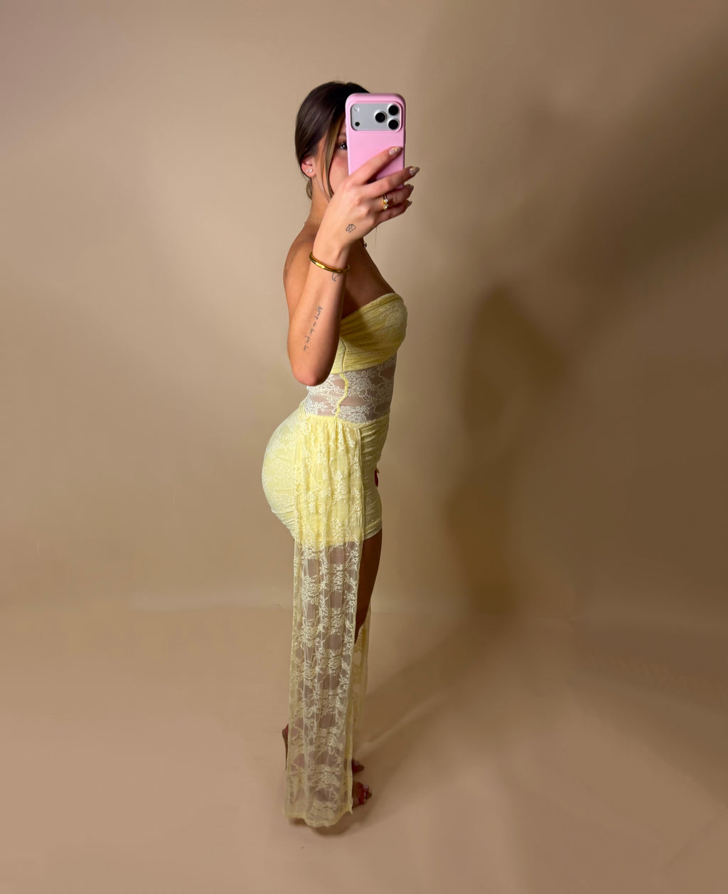 XENA DRESS (YELLOW)
