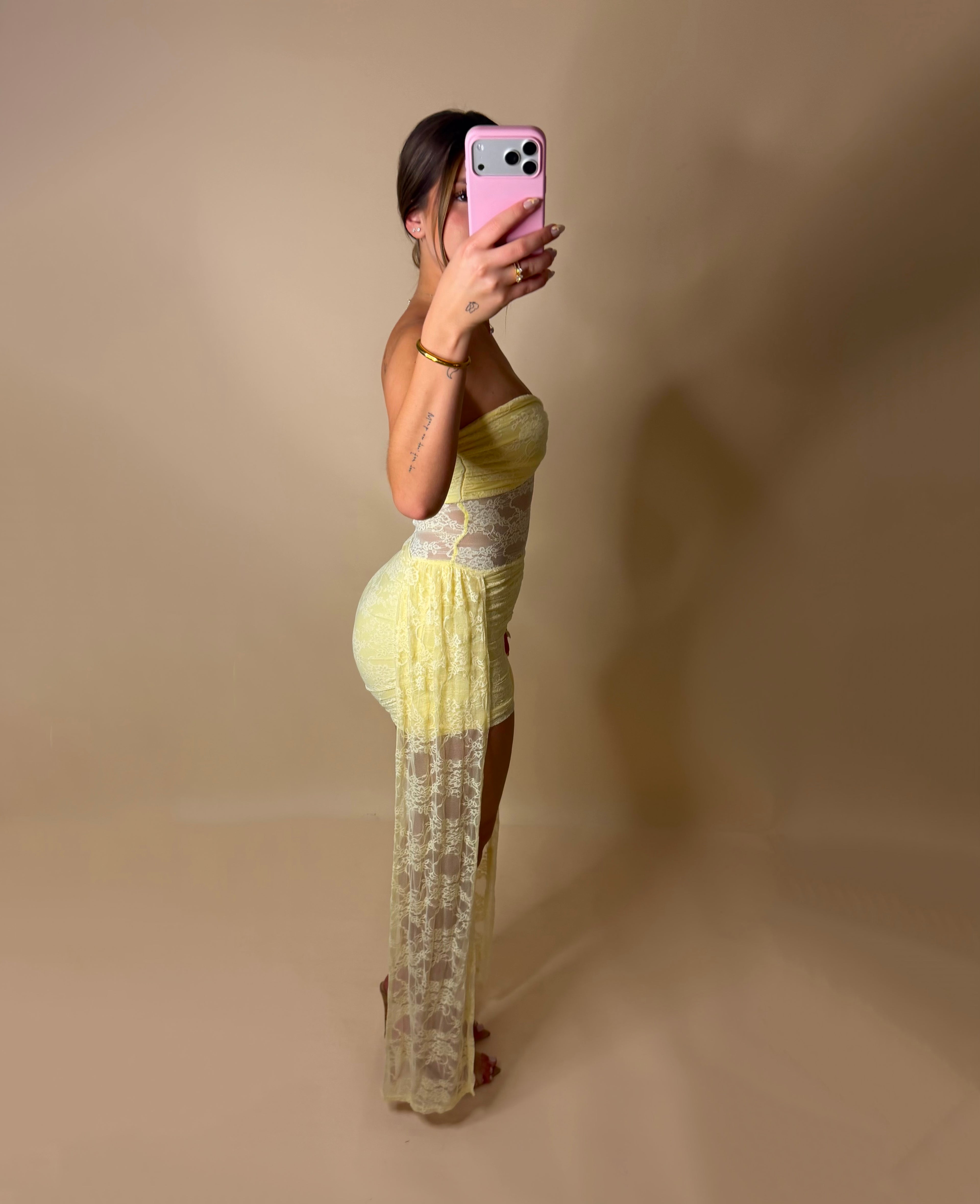 XENA DRESS (YELLOW)