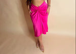 FRONT RUCHED SKIRT