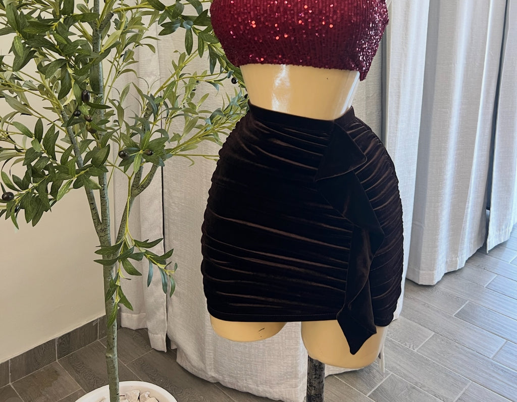 VIENNA RUFFLE SKIRT