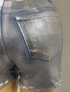 PARTY GIRL SHORT (SILVER)