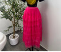 PINK CHRISTMAS SKIRT
