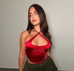 FLIRTY TOP (RED)