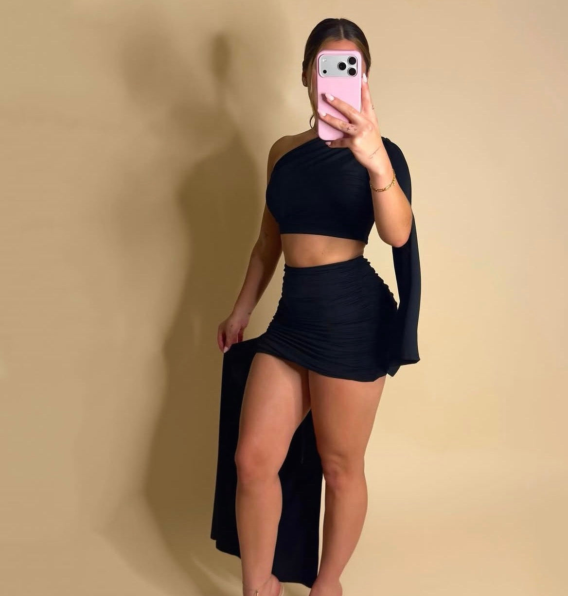 AGATHA SET (BLACK)