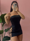 TRIXY DRESS (BLACK)