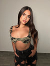 CAMO CROP TOP