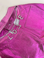 METALLIC HEART SET (HOT PINK)