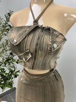 DENIM MINERAL SET (KHAKI)