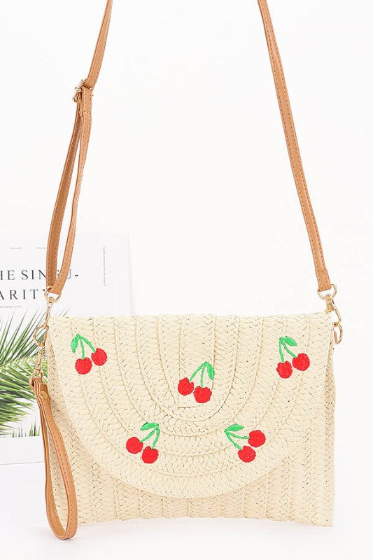 CHERRY CLUTCH BAG