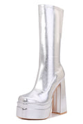 SAMANTHA BOOT (SILVER)