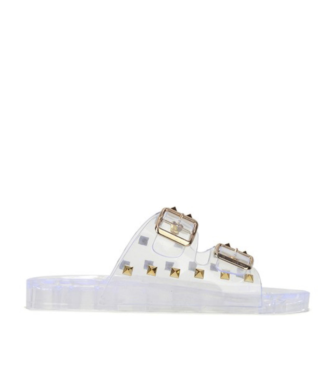 REGAN SANDALS (CLEAR)