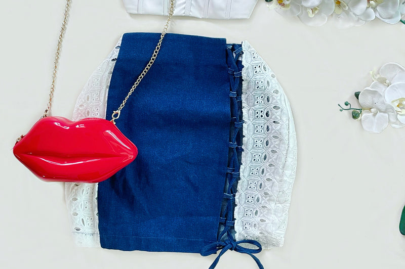 SOPHIA DENIM SKIRT