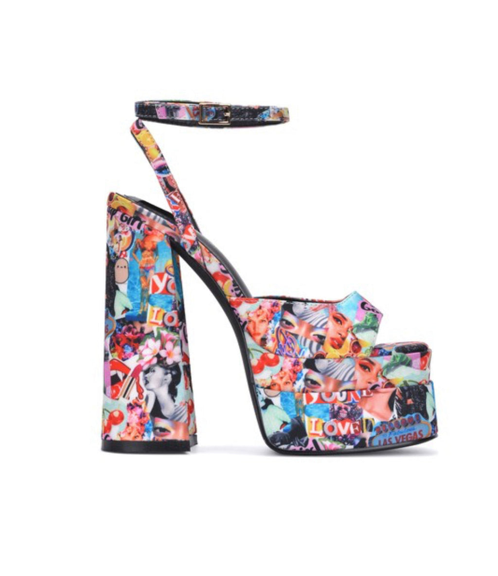 SICILIA CHUNKY HEELS