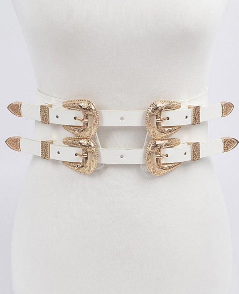 SWIRL BUCKLE BELT