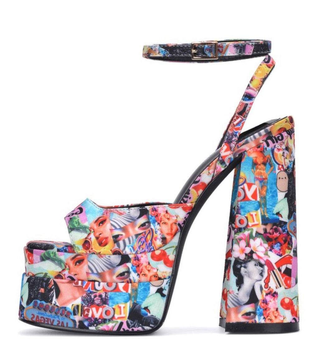 SICILIA CHUNKY HEELS
