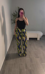 LEIRE PALAZZO (BLUE/YELLOW)