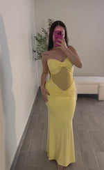 TESSA MAXI DRESS (YELLOW)