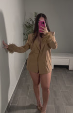 HARLOW BLAZER (BEIGE)