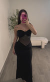 TESSA MAXI DRESS (BLACK)