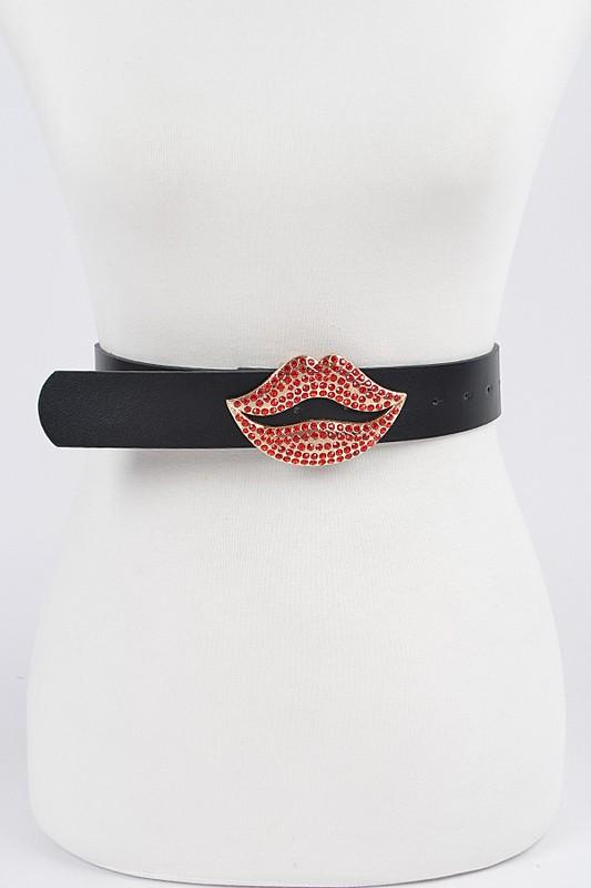 LIPS LOCKED BELT