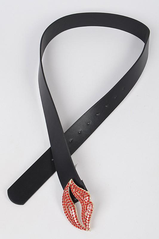 LIPS LOCKED BELT