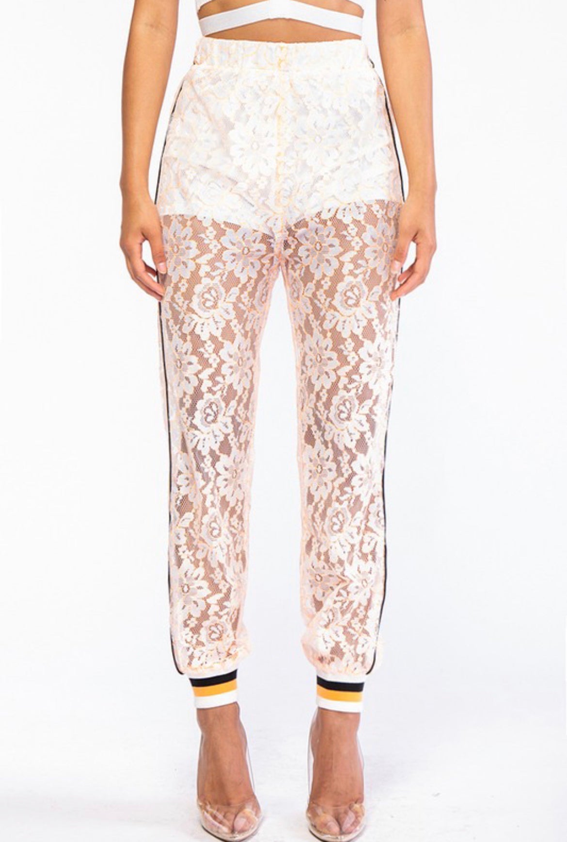 NEON SHEER JOGGERS