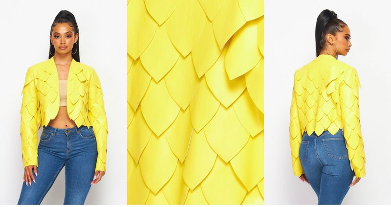 BRANDY JACKET (YELLOW)