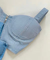 NAOMI DENIM CORSET