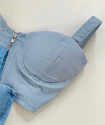 NAOMI DENIM CORSET