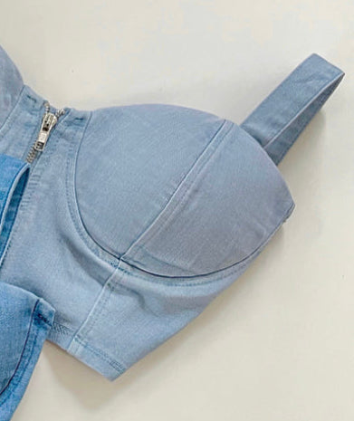 NAOMI DENIM CORSET