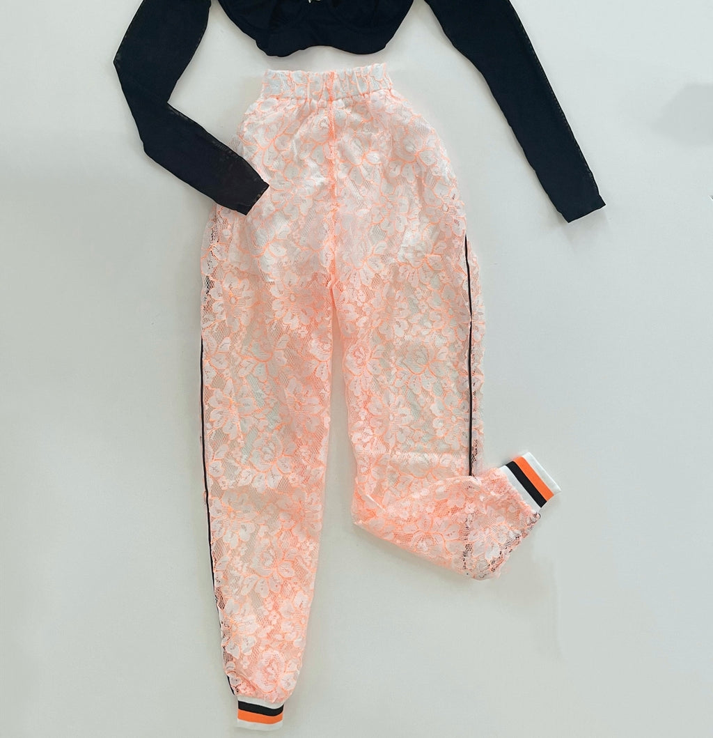 NEON SHEER JOGGERS