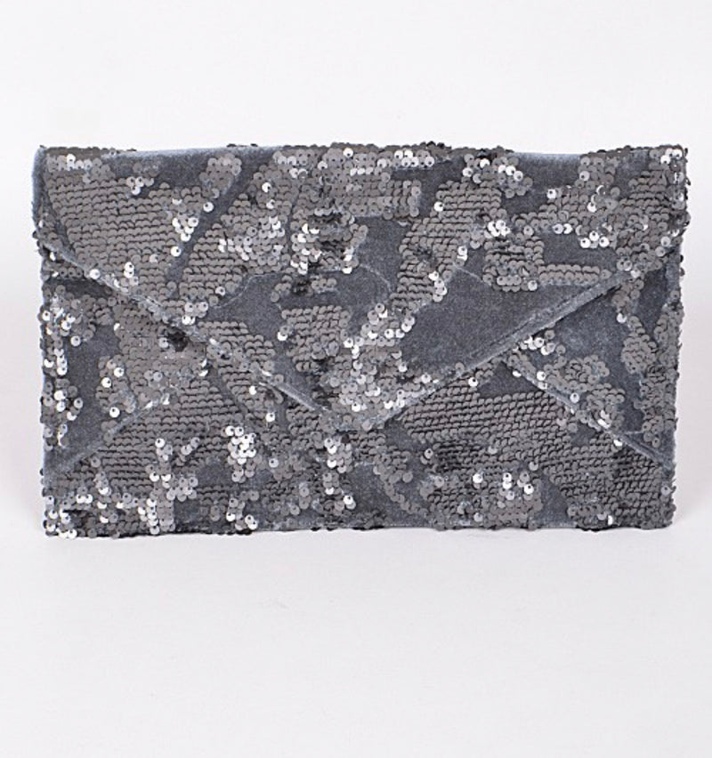 Envelope Sparkle Clutch