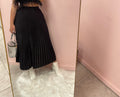 HOLIDAY MIDI SKIRT(BLACK)