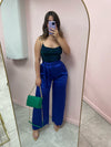 ABBY SATIN PANT (ROYAL)