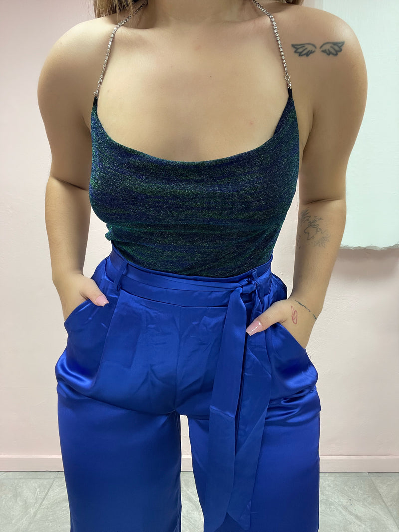 COWL NECK TOP