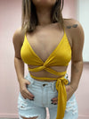 LILY CROP TOP (YELLOW)